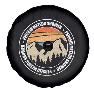 Perseid Meteor Shower Spare Tire Cover Shooting Stars Astronomy Vintage Retro Mountain TS11 Print Your Wear