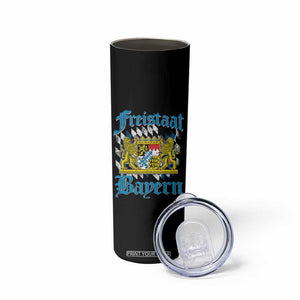 Freistaat Bayern Skinny Tumbler Bavaria German Munich Oktoberfest TS11 Print Your Wear