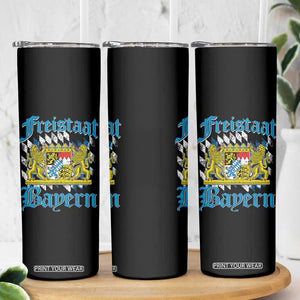 Freistaat Bayern Skinny Tumbler Bavaria German Munich Oktoberfest TS11 Print Your Wear