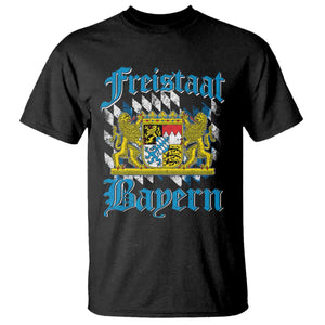 Freustaat Bayern T Shirt Bavaria German Munich Oktoberfest TS11 Black Print Your Wear