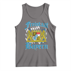 Freustaat Bayern Tank Top Bavaria German Munich Oktoberfest TS11 Deep Heather Print Your Wear