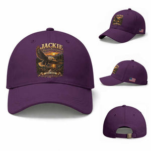 Jackie The Eagle Big Bear Lake California Baseball Cap Forever Our Queen And In Our Hearts Wildlife Supports TS11 Baseball Cap Universal Fit Purple Print Your Wear