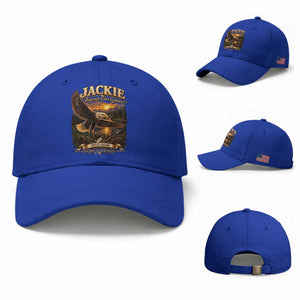 Jackie The Eagle Big Bear Lake California Baseball Cap Forever Our Queen And In Our Hearts Wildlife Supports TS11 Baseball Cap Universal Fit Royal Blue Print Your Wear
