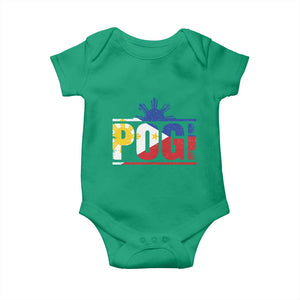 Pogi Filipino Slang Filipino Flag Pinoy Sun And Star Baby Onesie TS11 Irish Green Print Your Wear