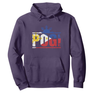 Pogi Filipino Slang Filipino Flag Pinoy Sun And Star Hoodie TS11 Purple Print Your Wear