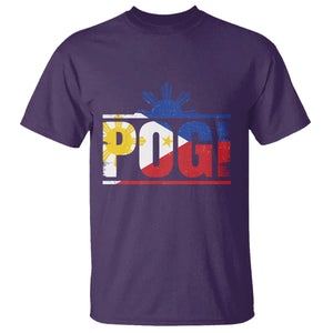 Pogi Filipino Slang Filipino Flag Pinoy Sun And Star T Shirt TS11 Purple Print Your Wear