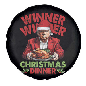 Funny Trump Christmas Spare Tire Cover Winner Winner Christmas Dinner Santa Trump Turkey TS11 Print Your Wear