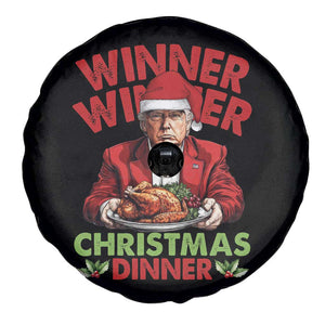 Funny Trump Christmas Spare Tire Cover Winner Winner Christmas Dinner Santa Trump Turkey TS11 Print Your Wear