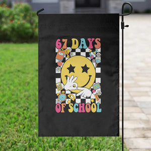 67 Days Of School Garden Flag Six Seven Meme Student Teacher TS11 Print Your Wear