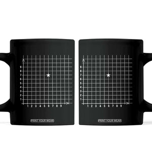 Funny 67 Math Coordinates Coffee Mug Teacher Student Six Seven Meme TS11 Black Print Your Wear