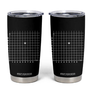 Funny 67 Math Coordinates Tumbler Cup Teacher Student Six Seven Meme TS11 Black Print Your Wear
