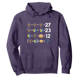 Funny Hanukkah 67 Math Hoodie Teacher Chanukah Six Seven Meme TS11 Purple Print Your Wear