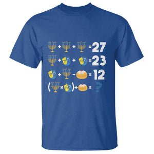 Funny Hanukkah 67 Math T Shirt Teacher Chanukah Six Seven Meme TS11 Royal Blue Print Your Wear