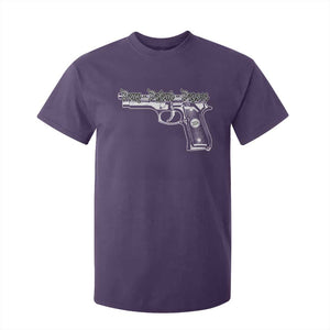 Deny Defend Depose T Shirt For Kid Vintage Gun 2024 TS11 Purple Print Your Wear
