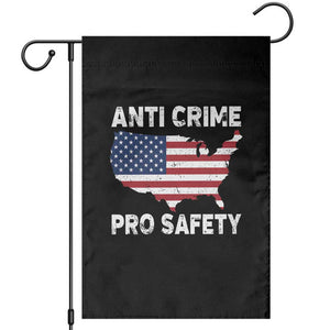 Anti Crime Pro Safety Garden Flag Mayor Resistance Protest Jacob Political TS11 Black Print Your Wear