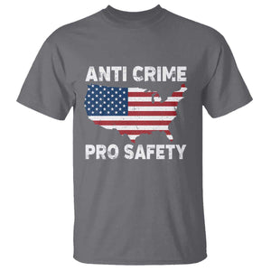 Anti Crime Pro Safety T Shirt Mayor Resistance Protest Jacob Political TS11 Charcoal Print Your Wear