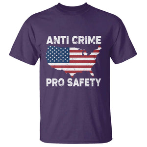 Anti Crime Pro Safety T Shirt Mayor Resistance Protest Jacob Political TS11 Purple Print Your Wear