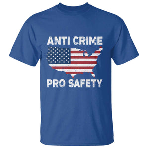 Anti Crime Pro Safety T Shirt Mayor Resistance Protest Jacob Political TS11 Royal Blue Print Your Wear
