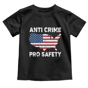 Anti Crime Pro Safety Toddler T Shirt Mayor Resistance Protest Jacob Political TS11 Black Print Your Wear