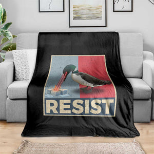 Minnesota Loon Resist Throw Blanket Loon Bird Laser Ice Cube Poster Graphic TS11 Print Your Wear