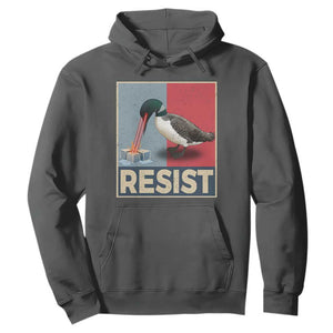 Minnesota Loon Resist Hoodie Loon Bird Laser Ice Cube Poster Graphic TS11 Dark Heather Print Your Wear