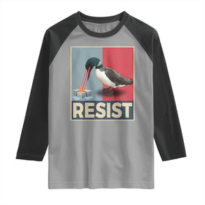 Minnesota Loon Resist Raglan Shirt Loon Bird Laser Ice Cube Poster Graphic TS11 Sport Gray Black Print Your Wear