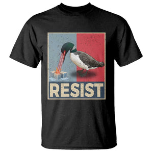 Minnesota Loon Resist T Shirt - Loon Bird Laser Ice Cube Poster Graphic Protest Tee TS11 Black Print Your Wear