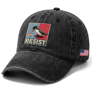 Minnesota Loon Resist Washed Cotton Baseball Cap Loon Bird Laser Ice Cube Poster Graphic TS11 Print Your Wear