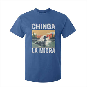 Chinga La Migra T Shirt For Kid Minnesota Loon Laser Ice Cube Political Protest TS11 Royal Blue Print Your Wear