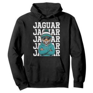 Jaguar Lover Hoodie JJF Football Fan Game Day TS11 Black Print Your Wear