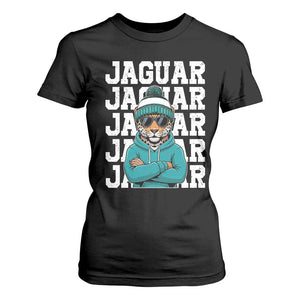 Jaguar Lover T Shirt For Women JJF Football Fan Game Day TS11 Black Print Your Wear