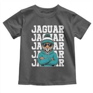 Jaguar Lover Toddler T Shirt JJF Football Fan Game Day TS11 Dark Heather Print Your Wear