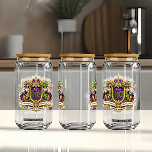 The Original Mardi Gras Mobile Alabama Since 1703 Glass Can Funny Carnival TS11 Print Your Wear