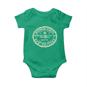 New Orleans Bourbon Street The Big Easy Baby Onesie Let The Good Times Roll TS11 Irish Green Print Your Wear