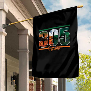 305 Miami Garden Flag Area Code Florida FL Vintage Palm Trees TS11 Print Your Wear