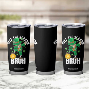 Funny St Patrick's Day Rizz The Season Bruh Tumbler Cup Leprechaun Shamrock TS11 Print Your Wear