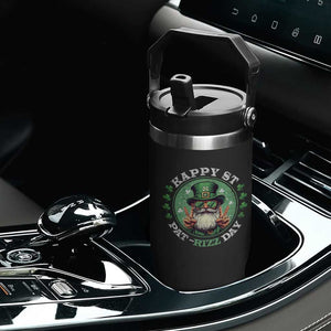 Happy St Pat Rizz Day Flip Straw Tumbler Leprechaun St Patrick's Day Shamrock TS11 Print Your Wear