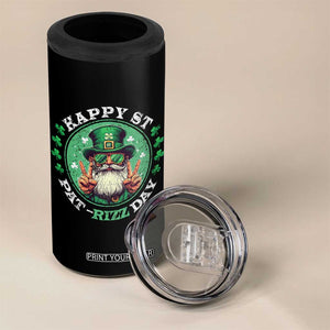 Happy St Pat Rizz Day 4 in 1 Can Cooler Tumbler Leprechaun St Patrick's Day Shamrock TS11 Print Your Wear
