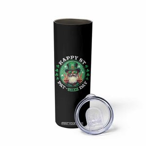 Happy St Pat Rizz Day Skinny Tumbler Leprechaun St Patrick's Day Shamrock TS11 Print Your Wear
