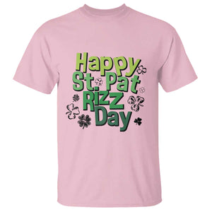 Funny Skibidi St Patrick's Day T Shirt Happy St Pat Rizz Day Shamrock TS11 Light Pink Print Your Wear