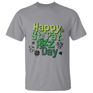 Funny Skibidi St Patrick's Day T Shirt Happy St Pat Rizz Day Shamrock TS11 Sport Gray Print Your Wear