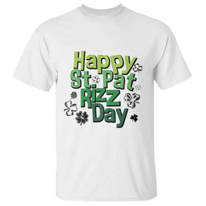 Funny Skibidi St Patrick's Day T Shirt Happy St Pat Rizz Day Shamrock TS11 White Print Your Wear