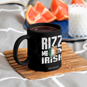 Funny Rizz Me I'm Irish Coffee Mug St Patrick's Day Vintage Ireland Flag TS11 Print Your Wear