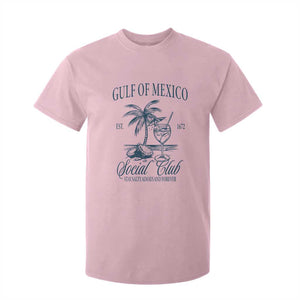 Funny Gulf Of Mexico Social Club Stay Salty Always And Forever T Shirt For Kid Coconut Tree Cocktail TS11 Light Pink Print Your Wear