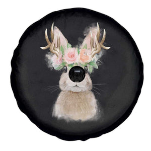 Ostara Pagan Eostre Easter Day Spare Tire Cover Rabbit Wolpertinger Spring Equinox Festival TS11 Print Your Wear