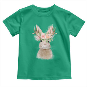 Ostara Pagan Eostre Easter Day Toddler T Shirt Rabbit Wolpertinger Spring Equinox Festival TS11 Irish Green Print Your Wear