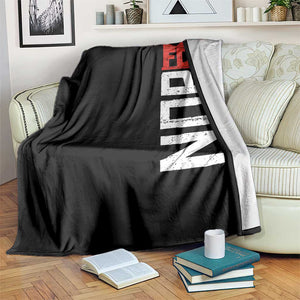 No Kings Protest Nope Funny Political Satire Throw Blanket TS11 Print Your Wear