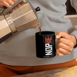 No Kings Protest Nope Funny Political Satire Coffee Mug TS11 Print Your Wear