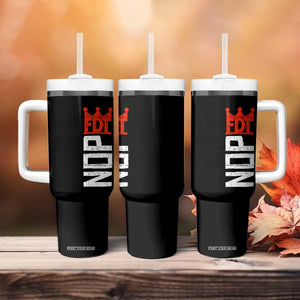 No Kings Protest Nope Funny Political Satire Tumbler With Handle TS11 Print Your Wear