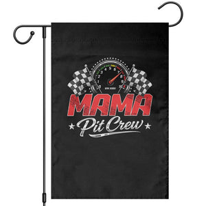 Mama Pit Crew Garden Flag Racing Family Matching Mothers Day TS11 Black Print Your Wear